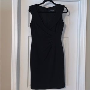 Chelsea Rose size 4 black cocktail dress.